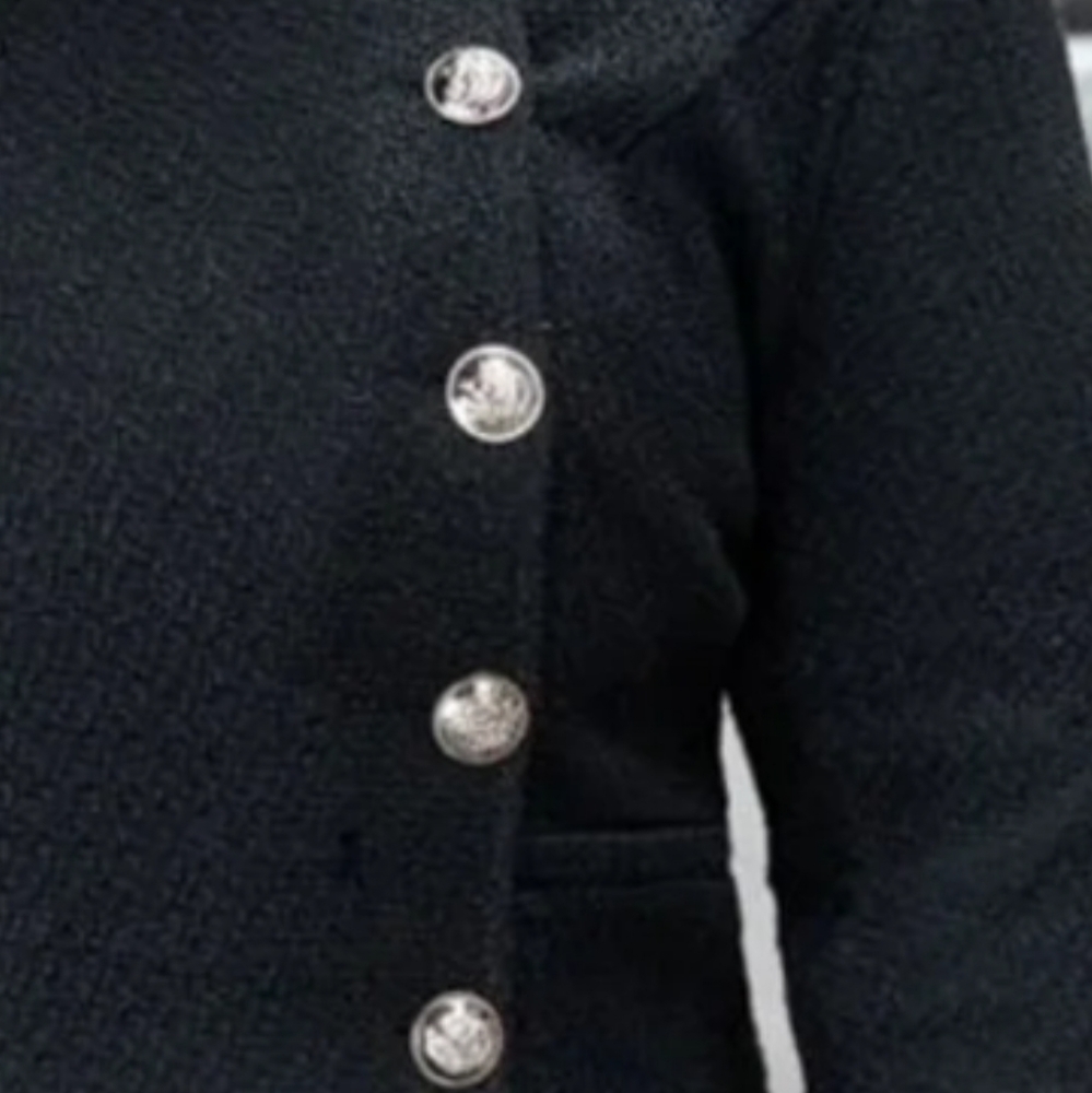 Double button, tweed jacket - Picture 6 of 8